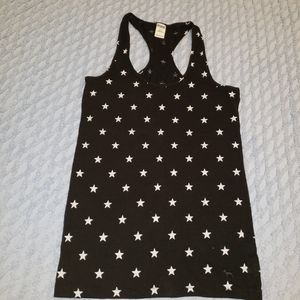 Victoria's Secret PINK star print racerback tank